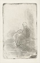 Seated woman, Jozef Israels, 1835 - 1911