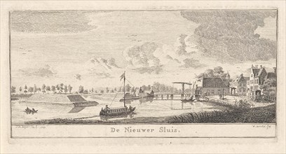 View of Nieuwersluis, Willem Writs, 1749