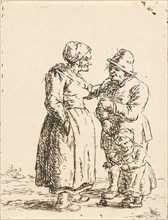 Farmer with family, Christina Chalon, 1758 - 1808