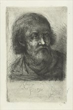 Old man, Jan Chalon, 1791