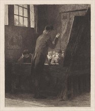 Instructor for the class, Willem Steelink (II), 1866 - 1928