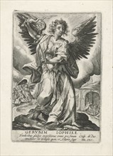 Archangel Jophiel, Crispijn van de Passe (I), 1574 - 1637