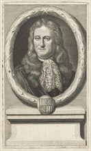Portrait of Abraham Johannes Kuffeler. Johannes Willemsz. Munnickhuysen, David van der Plas, 1685 -