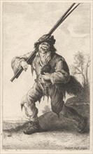 Chimney Sweeper, print maker: Hendrik Bary, 1657 - 1679