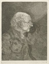 Portrait of Gabriel van Rooyen and H. Langeveld, print maker: GabriÃ«l van Rooyen, 1762 - 1817
