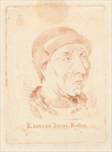 Portrait of Laurens Jansz Coster, Hermanus van Brussel, c. 1778 - c. 1810