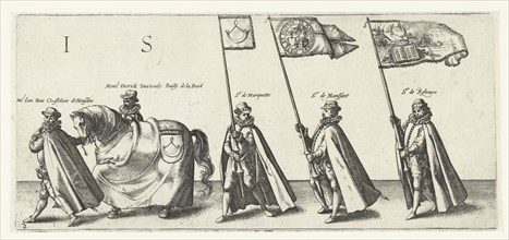 Messrs Jan Bax van Heusden, Dierick Duvoorde, bailiff of Den Briel, Van Marquette, Van Mansaert and