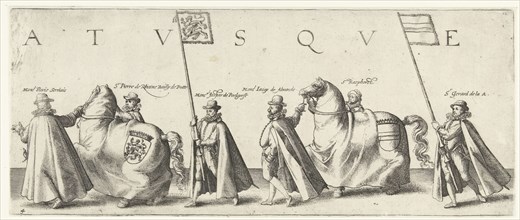 Floris Serelais, Pierre de Rhosne, bailiff of Putte, Jaspar van Poelgeest, Jacob van AlmondeÂ¸