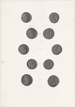 Roman coins, Jan Dam Steuerwald, 1815 - 1869