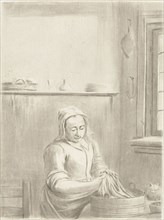 Servant with tub, Jurriaan Cootwijck, 1724-1798