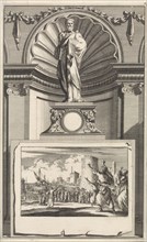 H. Epiphanius of Salamis, church father, Jan Luyken, Zacharias Chatelain (II), Jan Goeree, 1698