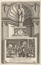 H. Basil of Caesarea, Church Father, Jan Luyken, Zacharias Chatelain (II), FranÃ§ois Halma, 1698