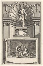 Church Father Eusebius of Caesarea, Jan Luyken, Zacharias Chatelain II, Jan Goeree, 1698