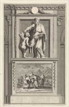 St. Dionysius of Alexandria, Church Father, Jan Luyken, Zacharias Chatelain (II), Jan Goeree, 1698