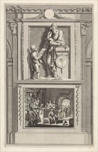 St. Clement of Alexandria, Church Father, Jan Luyken, Zacharias Chatelain II, Jan Goeree, 1698