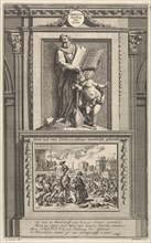 Saint Irenaeus of Lyons, church father, Jan Luyken, Zacharias Chatelain II, FranÃ§ois Halma, 1698