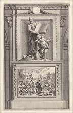 H. Irenaeus of Lyon, Church Father, Jan Luyken, Zacharias Chatelain (II), Jan Goeree, 1698