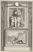 H. Ignatius of Antioch, apostolic father, Jan Luyken, Zacharias Chatelain (II), Jan Goeree, 1698