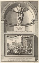Apostle James the Less, Jan Luyken, Zacharias Chatelain (II), FranÃ§ois Halma, 1698