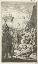 Argenis swoons, Jan Luyken, 1680