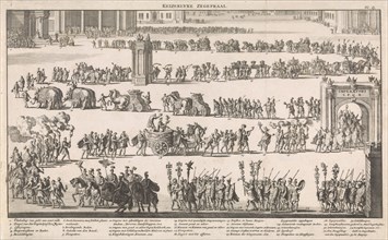 Imperial triumph, Jan Luyken, FranÃ§ois Halma, Willem van de Water, 1697
