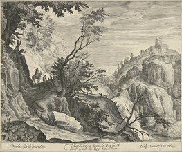 Mountainous Landscape, Magdalena van de Passe, Crispijn van de Passe (I), unknown, 1617 - 1634