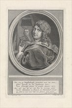 Portrait of Jan Abel Wassenbergh. Pieter Tanje, Monogrammist HGVDM, 1751