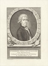 Portrait of Diederik Johan van Hogendorp van Hofwegen, Johan Christoffel Schultz, Jacobus Kok