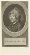 Portrait of Benjamin Franklin, Lambertus Antonius Claessens, c. 1792 - c. 1808