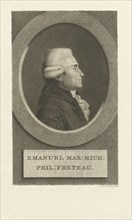 Portrait of Emmanuel Marie Michel Philippe de Saint Just Fréteau, Lambertus Antonius Claessens, c.