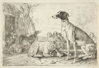 Dog kennel, Jan van den Hecke I 1656, Jan van den Hecke I, 1656
