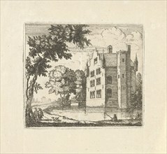 View of a castle, Simon Klapmuts, 1744 - 1780