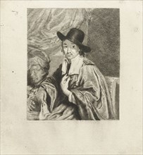 Portrait of the painter Adriaen van Ostade, Louis Bernard Coclers, Adriaen van Ostade, 1756 - 1817