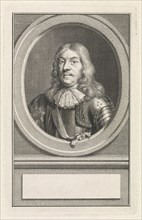 Portrait of Cornelis Tromp, Jacob Houbraken, 1747 - 1759