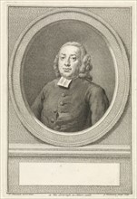Portrait of Johannes van Spaan, print maker: Jacob Houbraken, Aert Schouman, weduwe Jacobus