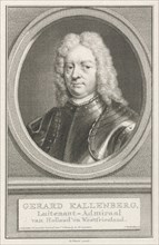 Portrait of Gerard Callenburgh, Jacob Houbraken, Isaak Tirion, 1749 - 1759