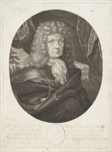 Portrait of an unknown man, print maker: Pieter Schenk I possibly
