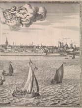 Panorama of Rotterdam, The Netherlands, Jan Houwens (I), Jacob Quack, Jacob Quack, 1665