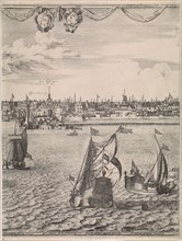 Panorama of Rotterdam, The Netherlands, Jan Houwens (I), Jacob Quack, Jacob Quack, 1665
