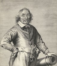 Portrait of Martin Harpertsz. Tromp, Cornelis van Dalen II, Jan Lievens, 1648-1664
