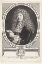 Portrait of Balthazar Phélypeaux de ChÃ¢teauneuf, French statesman, Cornelis Martinus Vermeulen,