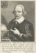 Portrait of Frederick Adriaensz Westphalen at the age of 72, Hendrik Bary, Geeraert Brandt (I),