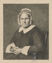 Portrait of the grandmother of Ferdinand Leenhoff, Ferdinand Leenhoff, 1841 - 1914