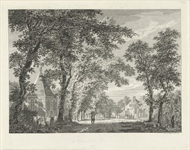 Village view Driebergen, 1754, The Netherlands