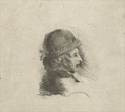Man's Head with hat, Louis Bernard Coclers, 1756-1817