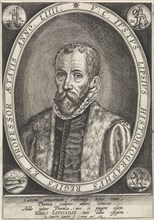 Portrait of Justus Lipsius, Jan Baptist Zangrius, 1601
