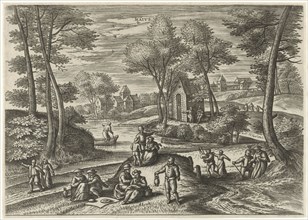 May, Julius Goltzius, Gillis Mostaert (I), Hans van Luyck, c. 1560 - 1595