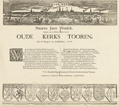 Nieuwejaers Wensch, Gedaen of Klocke-luyders van de Oude Kerk Tooren, Aen de Burgery van Amsterdam,