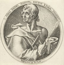 H Jude Thaddaeus, Zacharias Dolendo, Jacob de Gheyn (II), c. 1596
