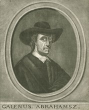 Portrait of Abraham Galen, possibly Anna Maria van Schurman, 1617 - 1678